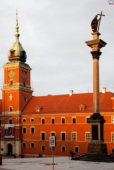 Pl, mazowieckie. Plac Zamkowy w Warszawie.
