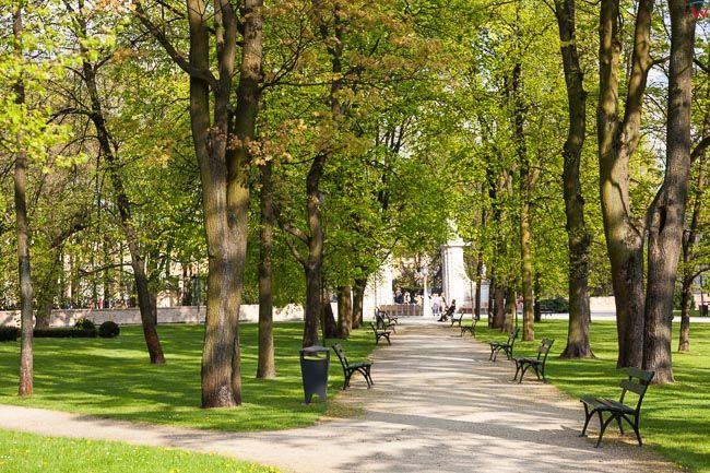 Wilanow, Park przy Palacu Wianowskim. EU, PL. Mazowieckie.