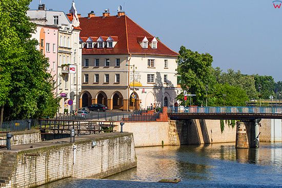 Opole, most na ul. Katedralnej. EU, PL, Opolskie.