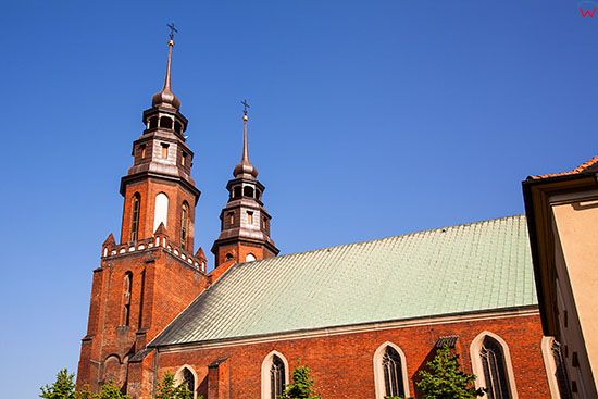 Opole, Katedra Podwyzszenia Krzyza Swietego. EU, Pl, Opolskie.