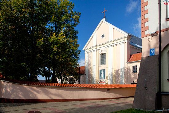 EU, PL, Podlaskie. Klasztor Kapucynow w Lomzy.