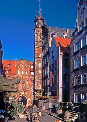 Gdańsk, dom przyrodników, ulica mariacka