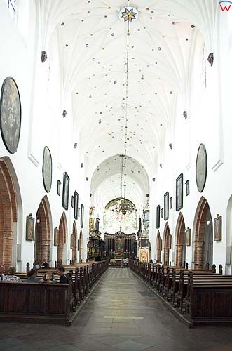 Gdańsk-Oliwa, wnętrze kościoła