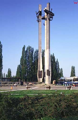Pomnik poległych stoczniowców w Gdańsku