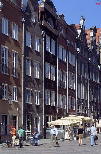 Gdańsk, kamienice przy ulicy długiej
