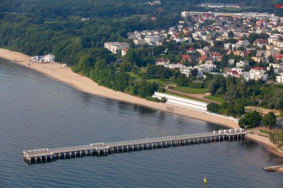 Gdynia - Orlowo. EU, Pl, pomorskie. Lotnicze.