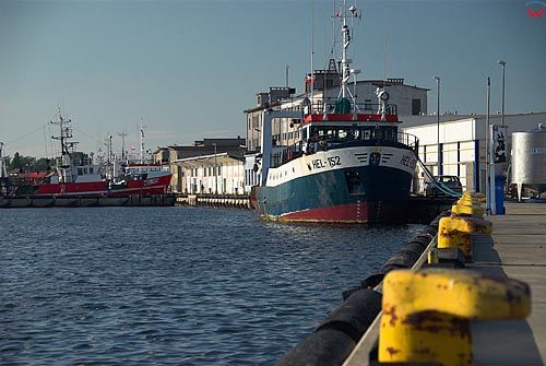 Pomorskie. Port rybacki w Helu