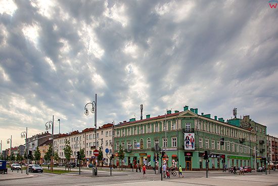 Czestochowa, Plac Wladyslawa Bieganskiego. EU, PL, Slaskie.