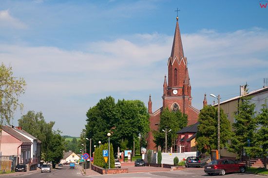 PL, swietokrzyskie, miasto Iwaniska.
