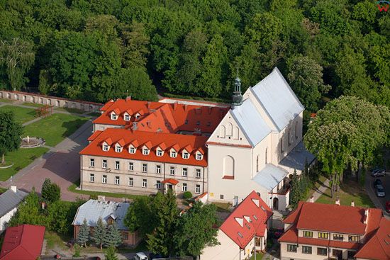 Sandomierz - parafia sw. Jozefa. EU, Pl, Swietokrzyskie. LOTNICZE.