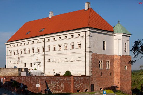 Sandomierz - Zamek. EU, Pl, Swietokrzyskie.