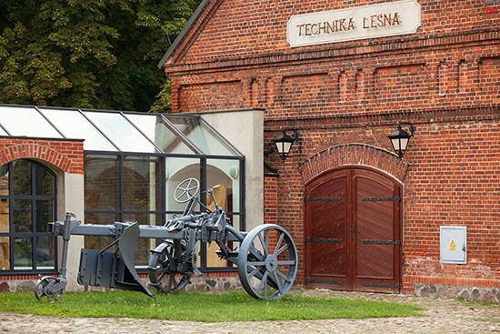 Gluchow, Muzeum Lesnictwa. EU, Pl, Wielkopolskie.