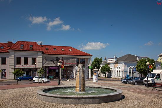 Konin, Plac Zamkowy. EU, Pl, Wielkopolskie.
