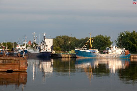Port w Darlowku. EU, PL, Zachodniopomorskie.