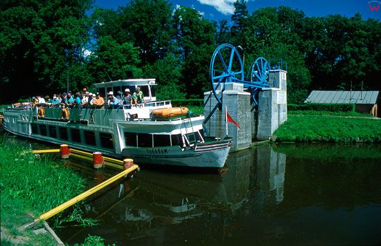 Pl, warm - maz. Pochylnia Buczyniec - kanal Ostrodzko - Elblaski.