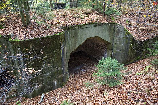 Ludwikowice Klodzkie, dawna, poniemiecka fabryka broni. EU, PL, Dolnoslaskie.