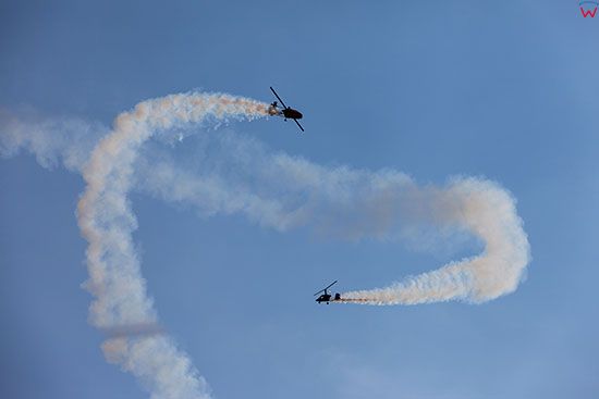 Gizycko, Mazury Airshow pokazy lotnicze nad jez. Niegocin. EU, Pl, Warm-Maz.