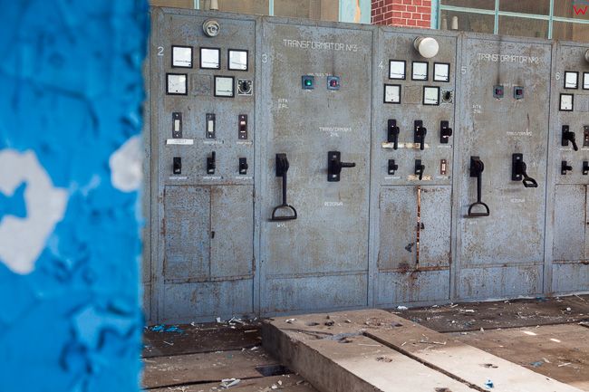 Lidzbark Warminski, 23.05.2016.  Wnetrza stacji nadawczej wybudowanej w 1930 roku przez Niemcy. Po wojnie nadajniki radiostacji zagĹ‚uszaĹ‚y sygnaĹ‚ Radia Wolna Europa. EU, PL, Warm-Maz.