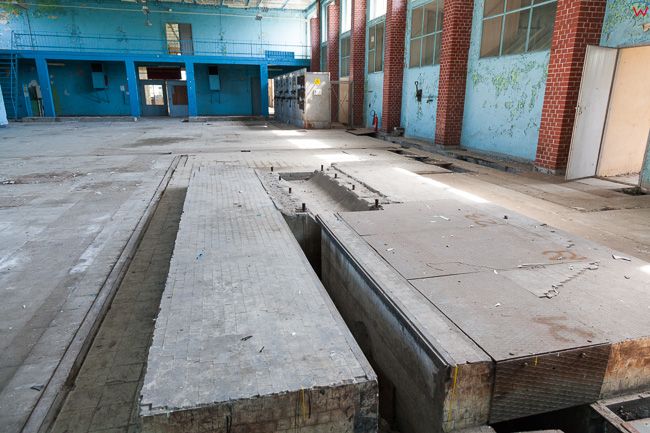 Lidzbark Warminski, 23.05.2016.  Wnetrza stacji nadawczej wybudowanej w 1930 roku przez Niemcy. Po wojnie nadajniki radiostacji zagĹ‚uszaĹ‚y sygnaĹ‚ Radia Wolna Europa. EU, PL, Warm-Maz.