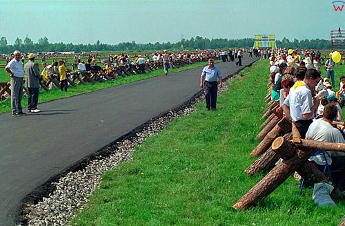 Elblag, 6 czerwiec 1999 r. Przygotowania do pielgrzymki Jana Pawła II.