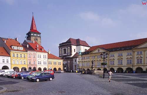 Czechy. Rynek w Iczynie