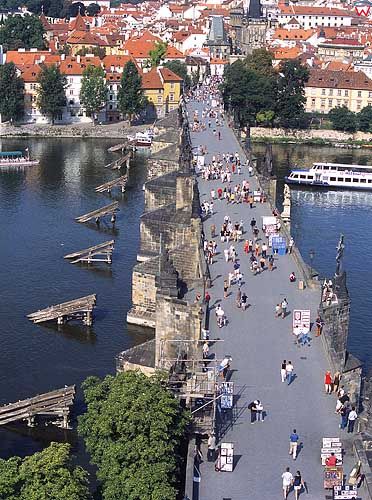Praga. Most Karola.
