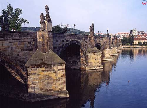 Praga. Most Karola.