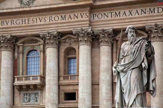 Watykan, Bazylika Swietego Piotra. EU, Italia.