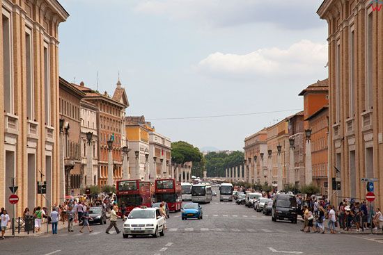 Rzym, Via della Conciliazione. EU, Italia.