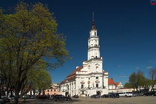 Litwa-Kowno (Kaunas). Ratusz.
