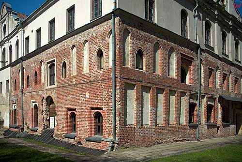 Litwa-Kowno (Kaunas). Kościół i klasztor Bernardynów.