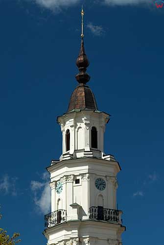 Litwa-Kowno (Kaunas). Wieża ratusza.