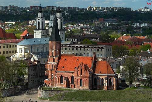 Litwa-Kowno (Kaunas). Kościół Witolda.