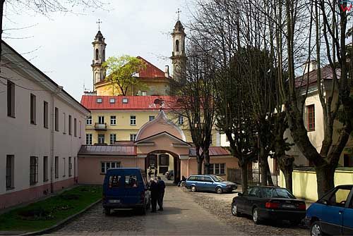 Litwa-Wilno. Cerkiew Bazylianów.