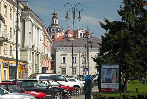 Litwa-Wilno. Ulica Niemiecka.