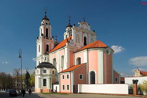 Litwa-Wilno. Kościół św. Katarzyny