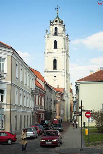 Litwa-Wilno. Kościół św. Jana.