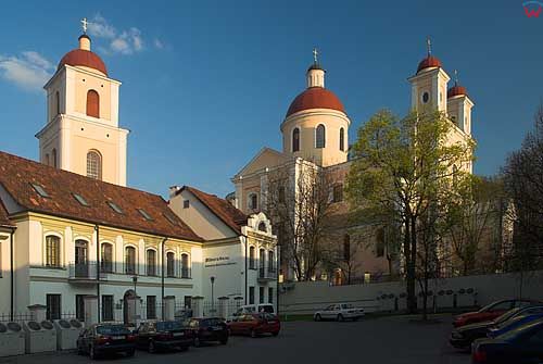 Litwa-Wilno. Wieże cerkwi św. Ducha.