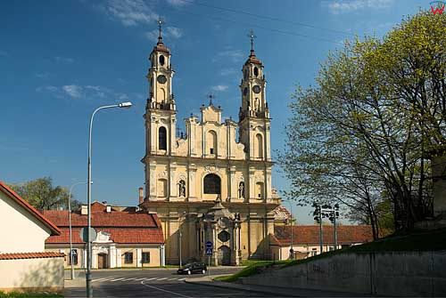 Litwa-Wilno. Kościół Misjonarzy-Wniebowstąpienia Pańskiego.