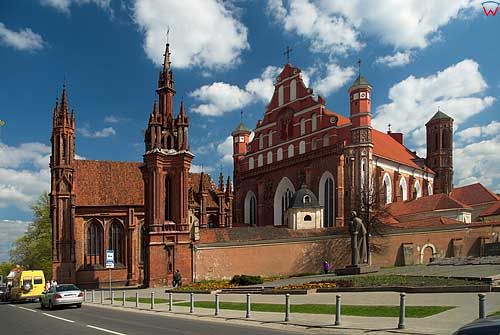 Litwa-Wilno. Kościół św. Anny i Bernardynów.