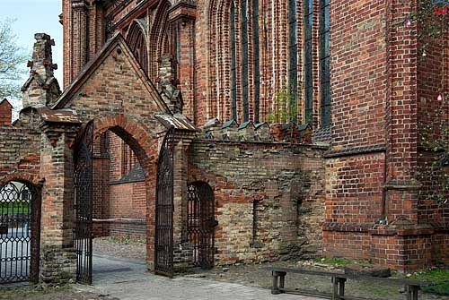 Litwa-Wilno. Elementy architektoniczne kościoła św. Anny.