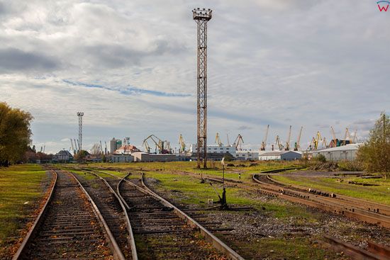 Kaliningrad, port nad rzka Pregola. EU, Rosja-Obwod Kaliningradzki.