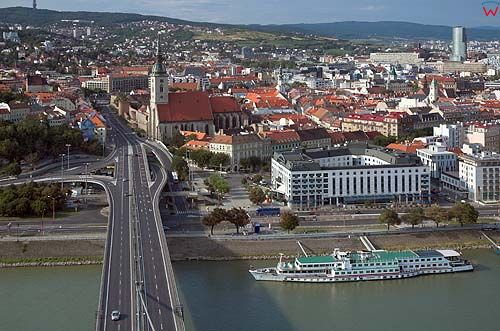Bratysława, port nad Dunajem