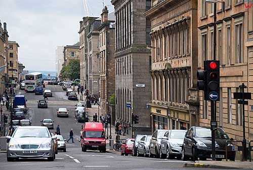 Szkocja-Glasgow. Rose Street.