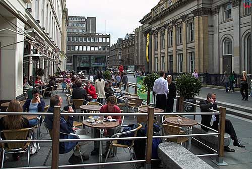 Szkocja-Glasgow. Royal Exchange Square.