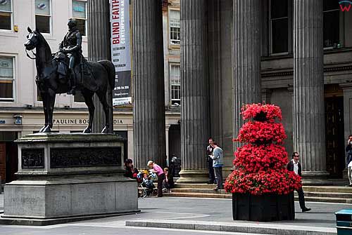 Szkocja-Glasgow. Royal Exchange Square.