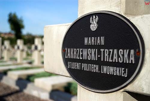 Lwów. Cmentarz Orląt Lwowskich na Łyczakowie.