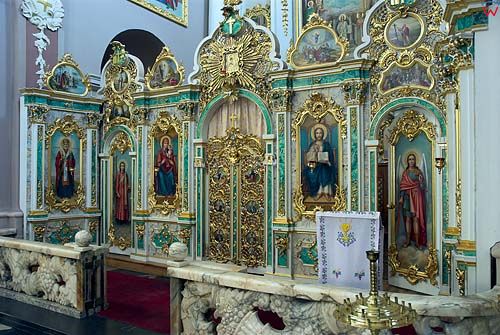 Lwów. Kościół św. Mikołaja obecnie cerkiew prawosławna przy ul Hruszewskiego.