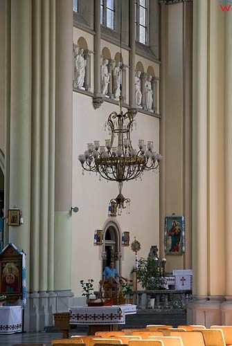 Lwów. Wnętrze kościoła św. Elżbiety