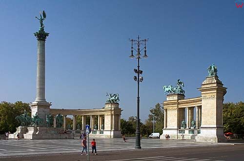 Budapeszt, pomnik milenium